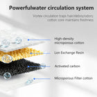 3L Wireless Cat Water Fountain Mute Pet Water Dispenser with Stainless Steel Tray and Intelligent Sensing, 4000Mah Large Battery